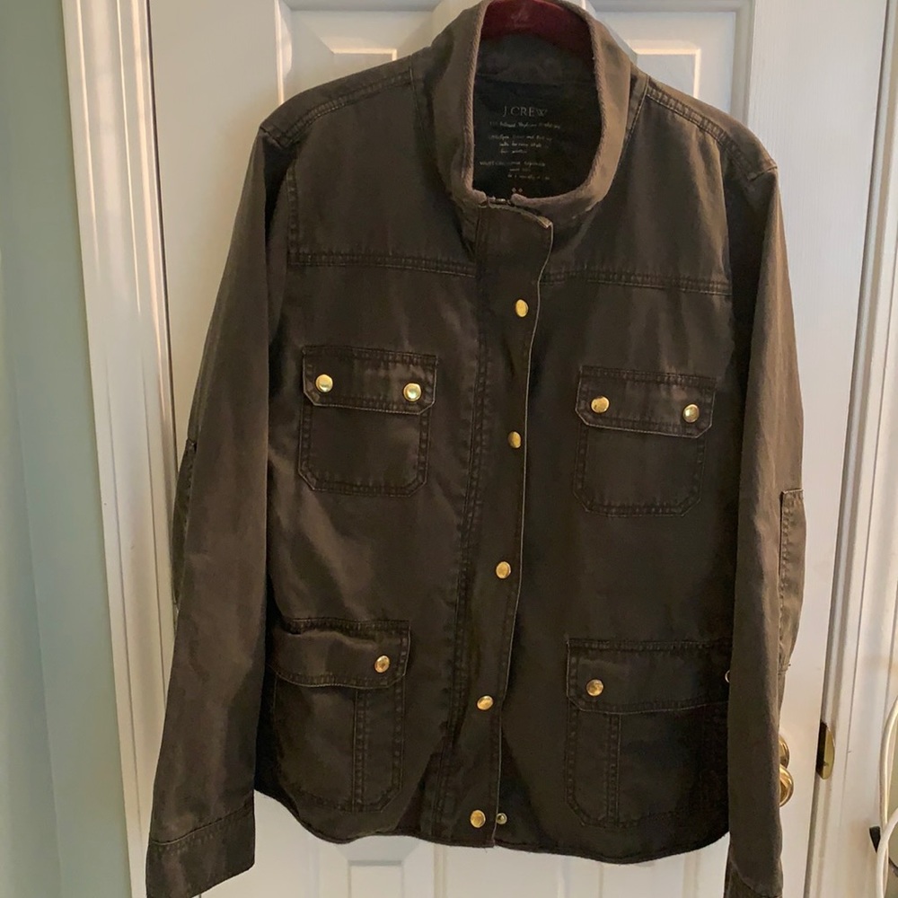 J Crew Olive Green Jacket